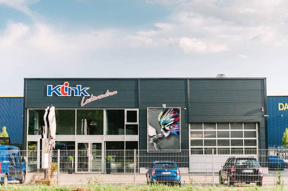 Werkstattansicht vom Lackierzentrum Klink